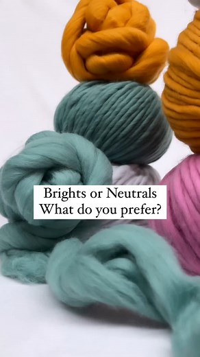 4.2K views · 28 reactions | Help us settle the debate… Our Merino Wool Yarn & Roving making it hard to choose a favourite ❤️ #merinowool #merinoyarn #merino #chunkywool #chunkyyarn #australianyarn #fibreart #chunkyknit #chunkyknitting #crochetyarn #weavingart | Mary Maker Studio | Facebook