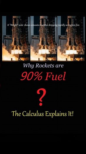 Why Rockets Are 90% Fuel (The Calculus Explains It)