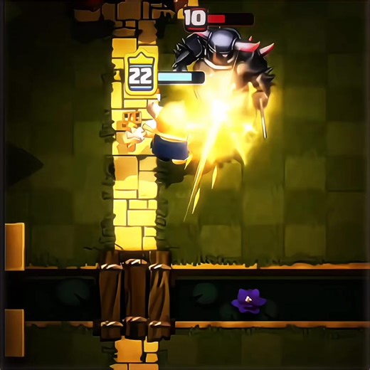 Escanor vs Mini P.E.K.K.A in Clash Royale