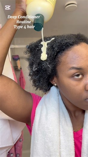 Deep conditioning Routine on natural hair