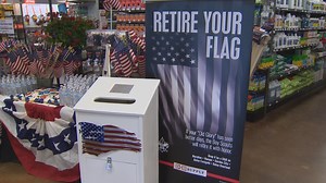 Flag retirement boxes unveiled at D&B stores
