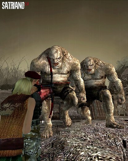 Krauser vs. the Giants & the Mega Salvadors - Resident Evil #residentevil4 #fblifestyle | Satriano2.0