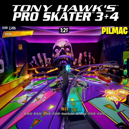 Flipper Pro - Tony Hawks 3 4 | PilmacGameplay