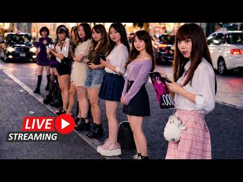 Diving Into Tokyo’s Wildest Nightlife 🔴 LIVE