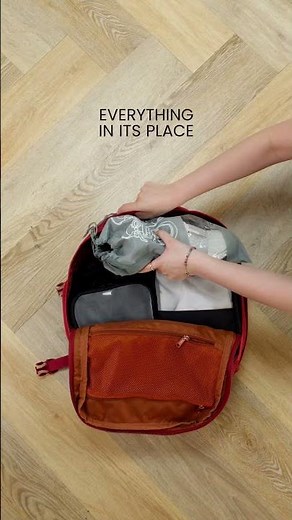 Packing cubes: the game-changer you need 🎒 #CabinZero