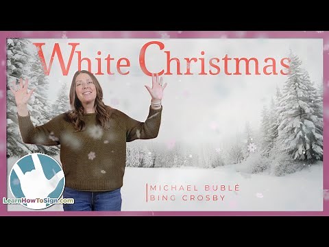 Learn White Christmas in ASL | Step-by-Step Tutorial
