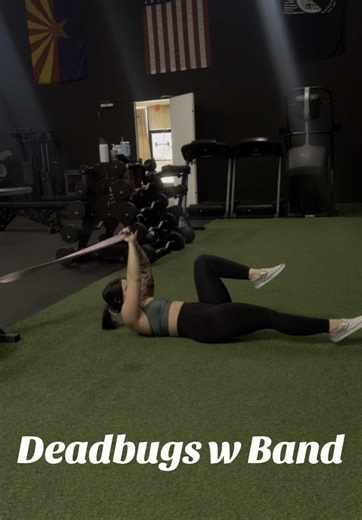 Banded Dead Bug: Strengthen Your Core Effectively