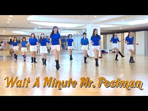WAIT A MINUTE MR. POSTMAN - BEGINNER LINEDANCE (Alison Johnstone)