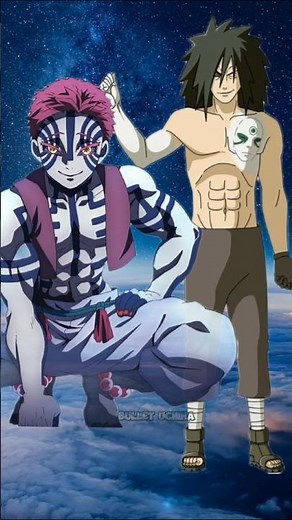Akaza Vs Madara||who is strong 🏆#naruto