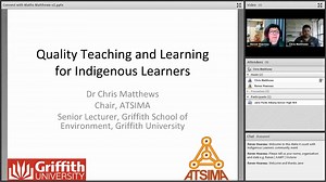 Connect with Maths ~ Quality Teaching and Learning for Indigenous Learners ~ Dr Chris Matthews