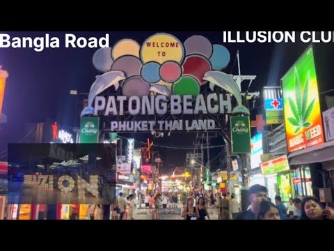 Bangla Road walking street | Patong Beach phuket nightlife | THAILAND NIGHT LIFE RAW#thailandtravel