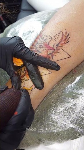 Stunning Custom Phoenix Tattoo: Rebirth and Renewal in Ink | Tattoo Showcase