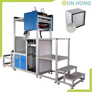 [Hot Item] Heap Filter Glass Fiber Paper Pleating Folding Machine