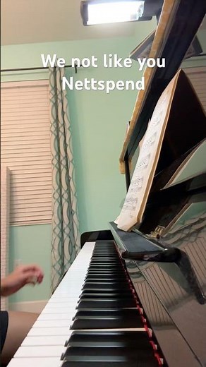 We not like you Nettspend Piano Tutorial #piano #tutorial #subscribe #trending #viral