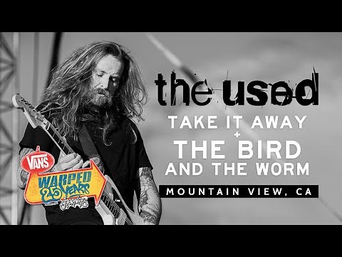 The Used - "Take It Away" & "The Bird and The Worm" LIVE! Vans Warped Tour 25th Anniversary 2019
