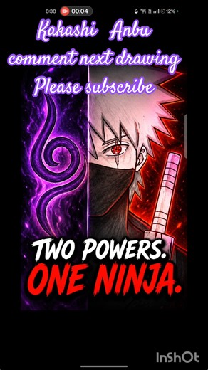 How To Draw kakashi Anbu Version Anime #art