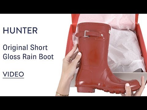 Hunter Original Short Gloss Rain Boot | Shoes.com