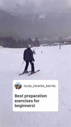 44K views · 1.1K reactions | Learning to ski?  Here’s the exercises...