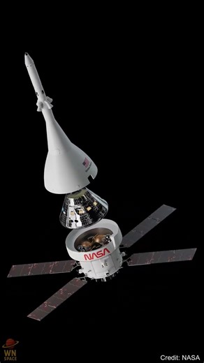 Orion Spacecraft Breakdown Animation #artemisii #space #orion