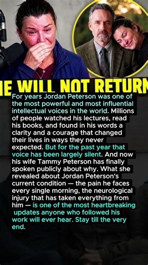 Jordan Peterson's Wife Confirms The Sad Truth — He Is Not Returning To Public Life