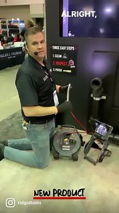 🚨INTRODUCING THE NEW MICROREEL APX WITH TRUSENSE! 🚨 Sound on 🔊 to hear about our latest addition to the RIDGID Camera family, shown for the first time at the WWETT Show 🔥🎥 #RIDGID #RIDGIDTools #RIDGIDCamera #RIDGIDForTheWin #TruSense #innovation #sewercamera #pipeinspection | RIDGID Tools