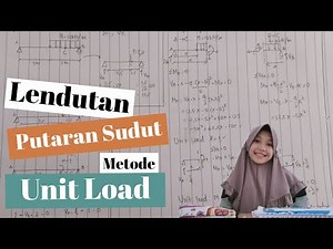 MENGHITUNG LENDUTAN DAN PUTARAN SUDUT PADA STRUKTUR DENGAN METODE UNIT LOAD