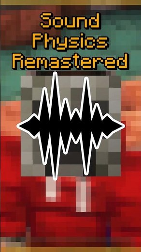 Mod Review: SOUND PHYSICS REMASTERED #minecraft #shorts #minecraftfabric #minecraftforge