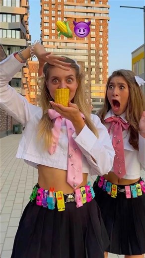 CORN PRANK😂🌽 Did you notice it?🫢😈