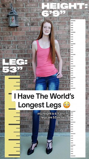 Meet Maci Currin: The Girl with the World's Longest Legs