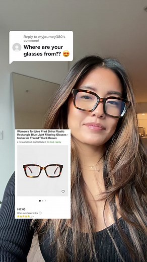 Stylish Blue Light Blocking Glasses from Target