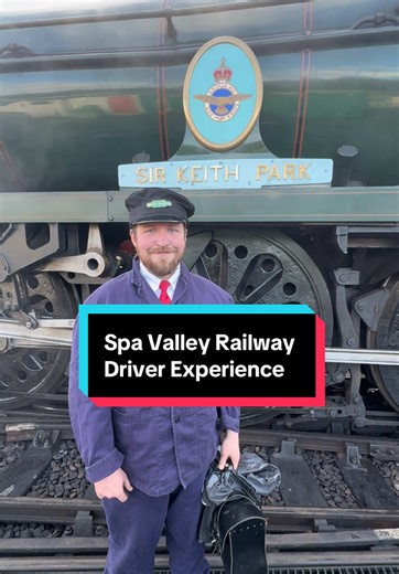 Spa Valley Railway Driver Experience Southern Railway Bulleid Pacific 34053 ‘Sir Keith Park’#daves_trains_official #railway #trains #spavalleyrailway #driverexperiance @Spa Valley Railway @Liam on the line