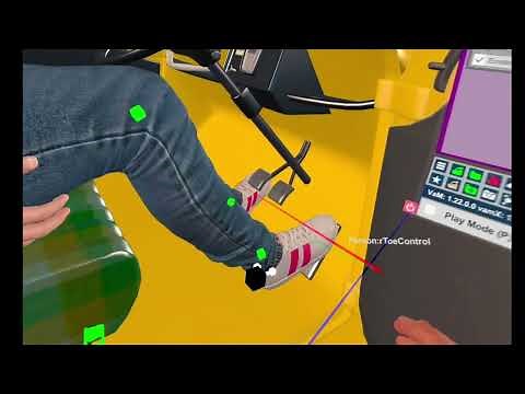 Virt-a-mate: animation walkthrough (CG car pedal pumping)