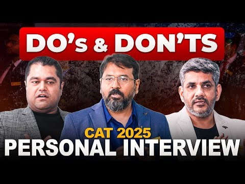 Do THIS in Your PI & IIM Calls Become REAL 🔥 | CAT Personal Interview Do’s & Don’ts