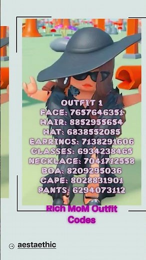 Bloxburg Rich Mom Outfit Codes & Berry Avenue S1 💌#roblox #shorts #roleplay #brookhaven #awesome