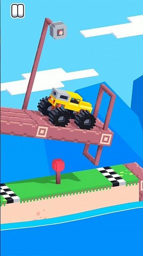 Level 179 (Car Swing) - (Drive Mad) FANCADE Fun Gameplay #shorts #fancade #drivemad 4k All Levels
