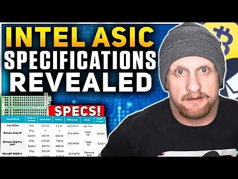 Intel BZM2 Bitcoin ASIC Hashrate Revealed