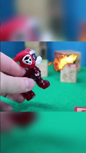 Mighty Chase and Marshall Fight Night Ninja! #pawpatrol #mightypups #pjmasks #shorts