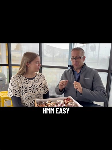 How do you sign donuts in ASL? Daddy-daughter time! #duckdonuts #asl #howdoyousign #coda #daddydaughter | Keith Wann ASL Comedian