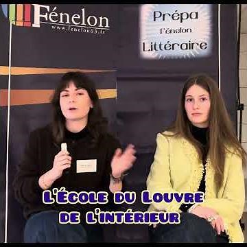 Réussir l’Ecole du Louvre en #CPGE ⁉️ Mode d’emploi avec la Classe Prépa Fénelon Auvergne