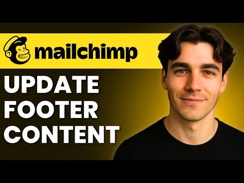 How To Update Newsletter Footer Content In Mailchimp (Tutorial 2026)