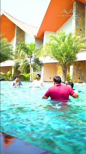 Poolside Bliss 🌊✨ | Relax, Refresh & Enjoy the Ultimate Vacation Vibes | Ala Beach Resorts | Chirala
