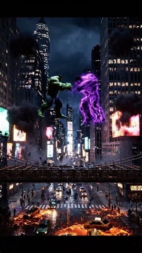 “HULK vs PURPLE HULK — 8 Seconds of PURE RAGE in epic battle