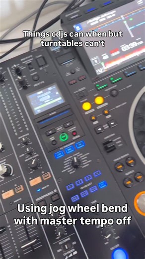 The Spindoctor (Sanjay Meriya) on Instagram: "Discovered this cool technique on cdjs ! Hope it help skilled djs to enhance their set . Tone playing sample using jog wheel bending with master tempo off"
