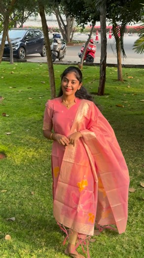 Nyladesigns on Instagram: "NY 533 Elegant Chanderi shimmer kurti with elbow sleeves Shop now at www.nyladesigns.in Style:Kurti with Duppatta Size- xs to xxl Dm for price and orders Colour may slightly vary due to lighting Mild soap handwash and soft ironing is recommended (Kurti, Maxi, Kurti sets, Co-ords, Festive wear, College wear, Casual wear, Office wear) Model size-xs #nyla #nyladesign #kurti #maxi #college"