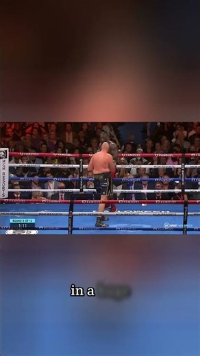Fury's POWER! Wilder ALMOST DOWN in Round 7! #shorts