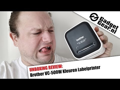 Brother VC-500W Unboxing Review