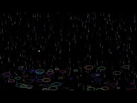 Processing 4.2 Basic Rain Animation