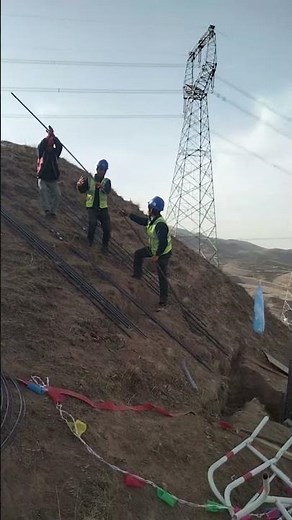 electric cable passing process Through under cover