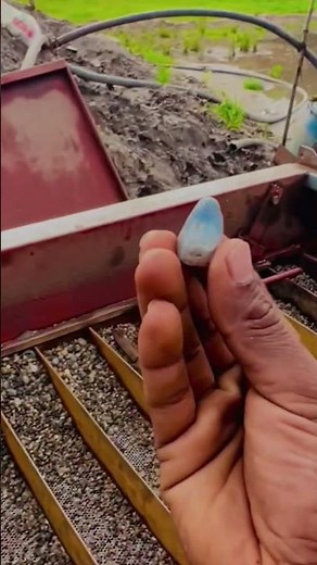Perfect Crystal Blue Sapphire Found in Sri Lankan Gem Mine 💎 | Nature’s True Masterpiece 🇱🇰✨