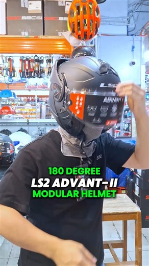 LS2 Advant II Modular Helmet | MotoMouse